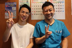 デスクワークでの腰痛の患者様