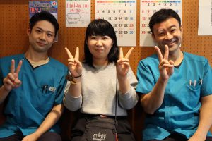 歩き方から変えて再発予防の足関節捻挫の患者様