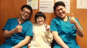 日常生活での腰痛の患者様