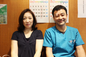 首肩の痛みの患者様