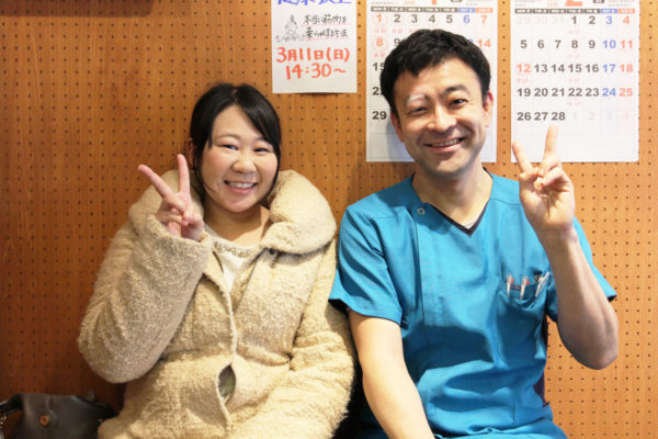 仕事で何度も繰り返していた腰痛の患者様