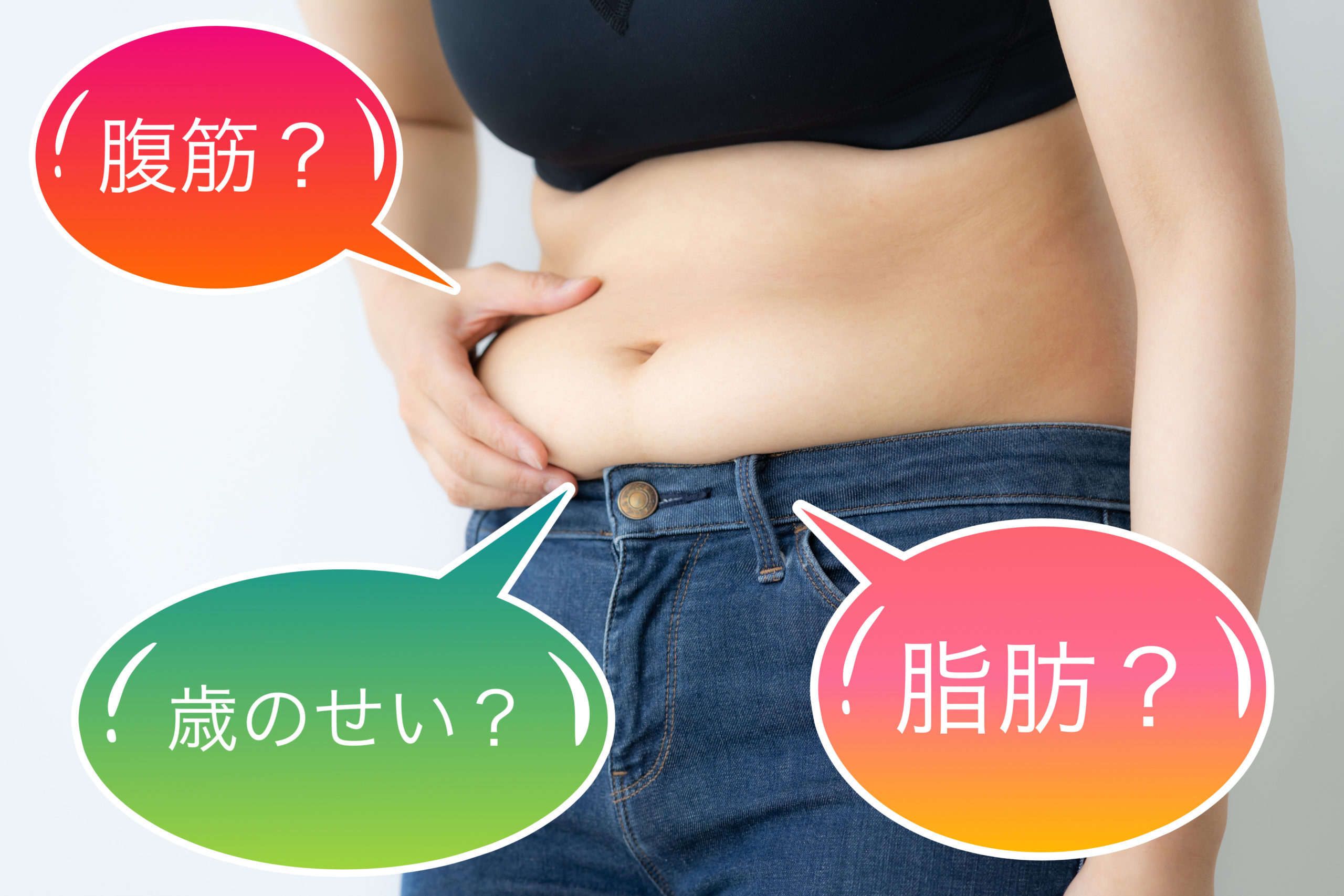 Read more about the article ぽっこりお腹と腰痛の関係