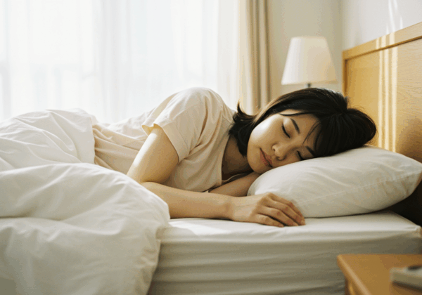寝てる姿勢で腰が痛くなる女性