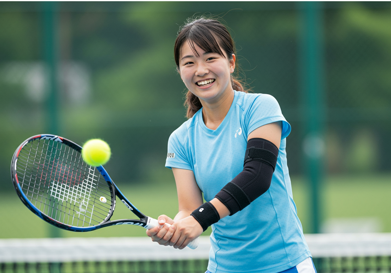 あなたが現在見ているのは テニス肘サポーターの選び方と使用法